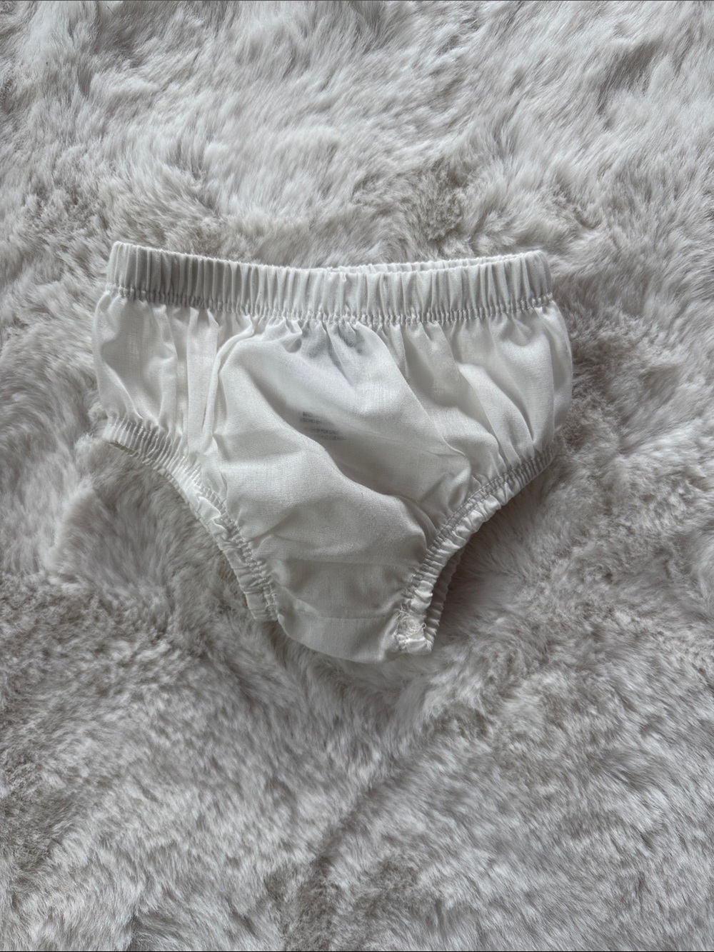 Nicole Miller White Girls Elastic Waist Bloomers